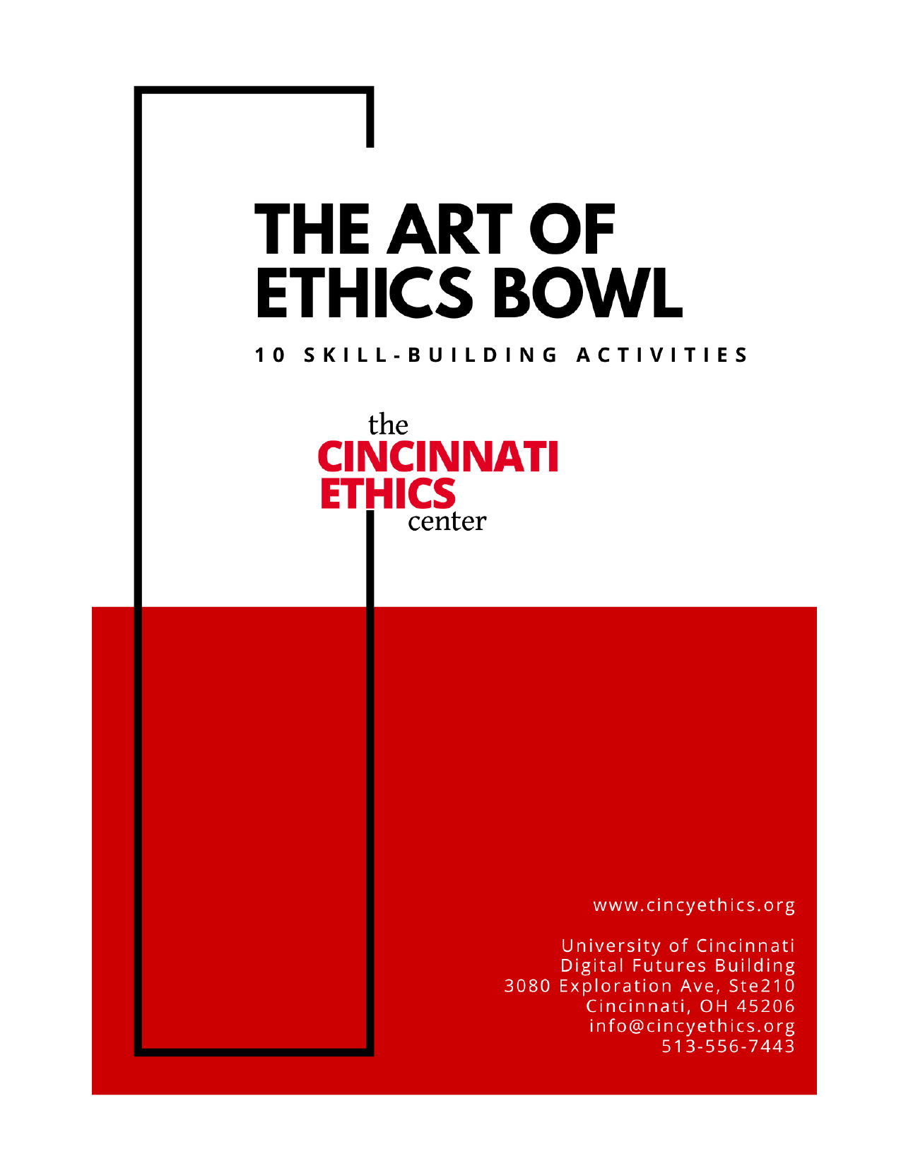 Cover of The Art of Ethics Bowl curriculum guide